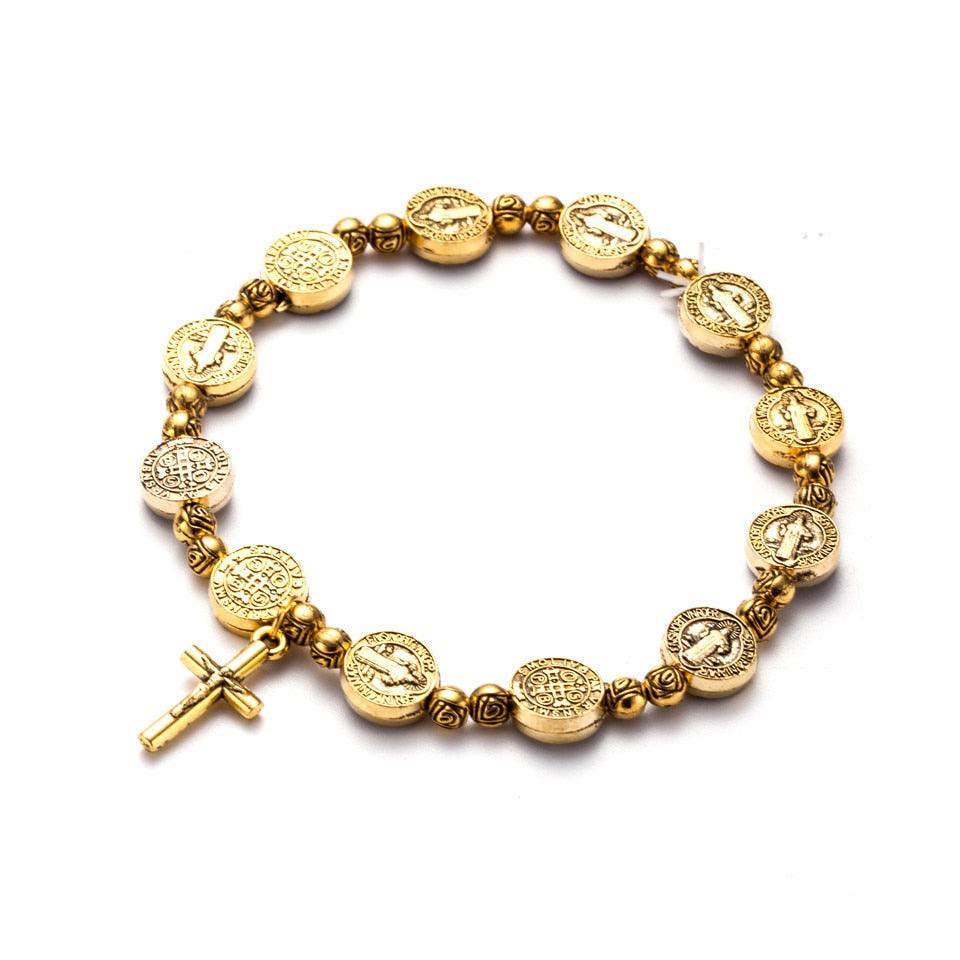 Bracelet Unisexe Croix Moderne 0