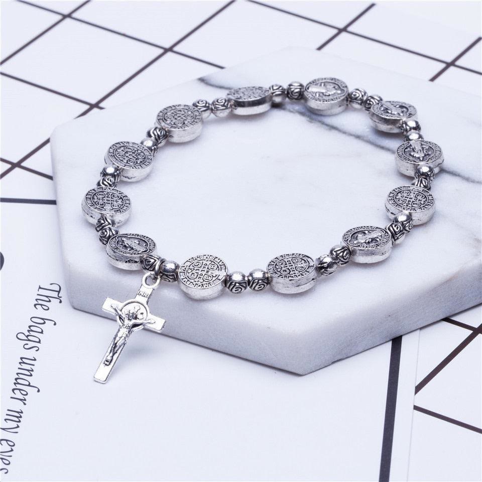 Bracelet Unisexe Croix Moderne 5