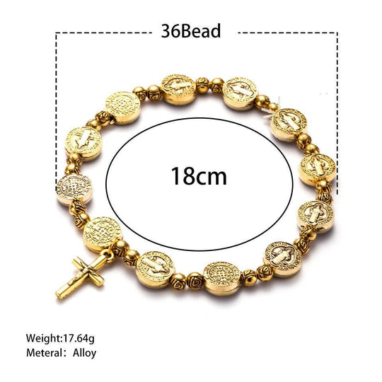 Bracelet Unisexe Croix Moderne 7