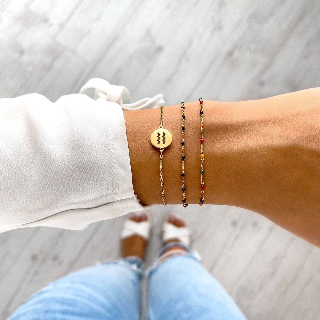 Bracelet Zodiaque Femme Design Élégant 1