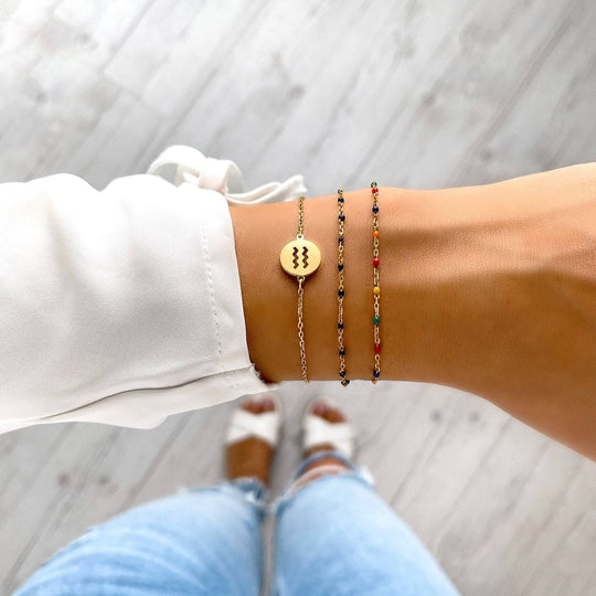 Bracelet Zodiaque Femme Design Élégant 1