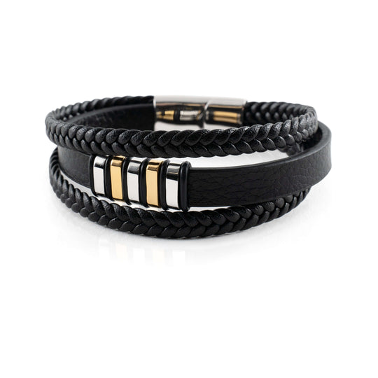 Bracelet en cuir pour homme - Accessoire intemporel et élégant 1