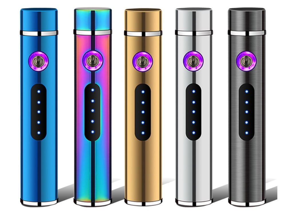 Briquet Électrique Rechargeable Compact Résistant au Vent 2
