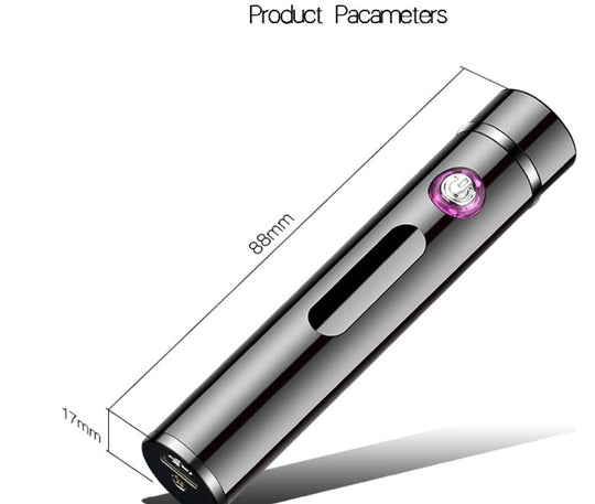 Briquet Électrique Rechargeable Compact Résistant au Vent 5
