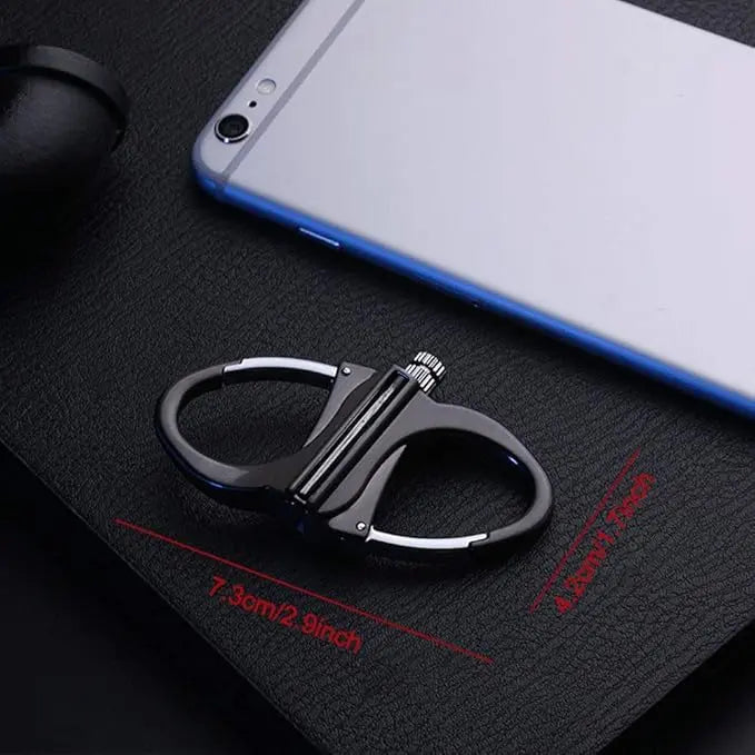 Briquet de Survie Portable Multifonction avec Mousqueton 4