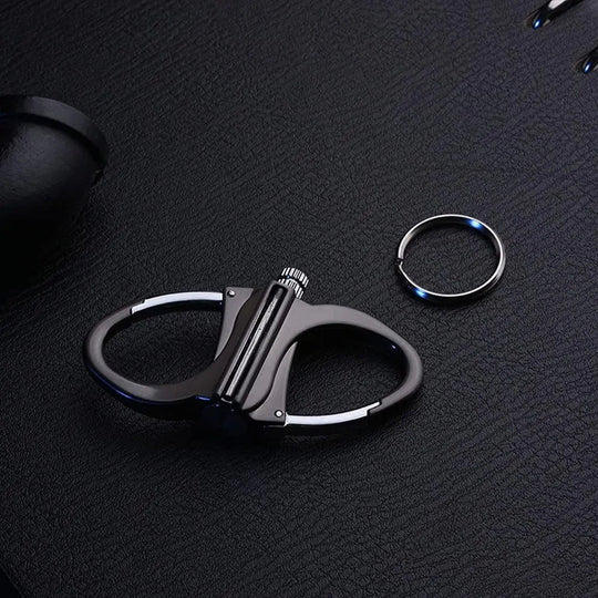 Briquet de Survie Portable Multifonction avec Mousqueton 7