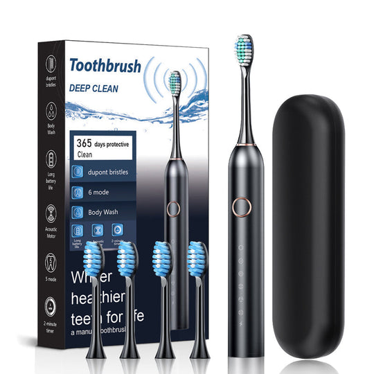Brosse À Dents Électrique Sonique Avec 6 Modes De Nettoyage Pour Adultes 9
