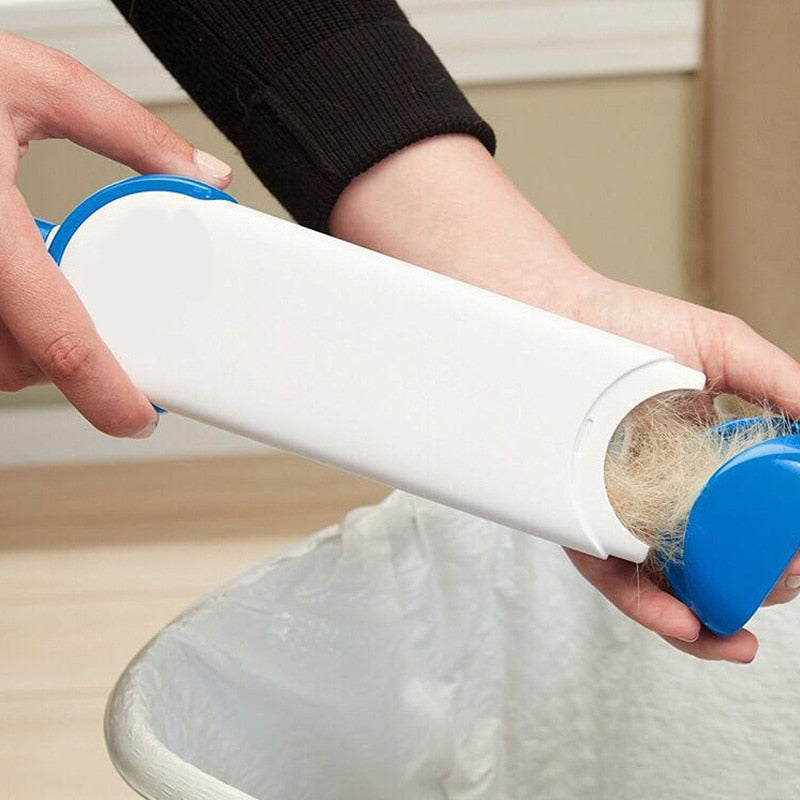 Brosse Anti Poil Double Face Pour Chat Et Chien Autonettoyante 4