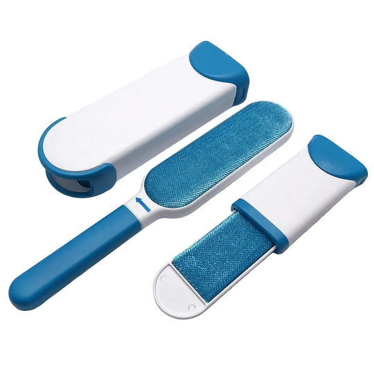Brosse Anti Poil Double Face Pour Chat Et Chien Autonettoyante 7