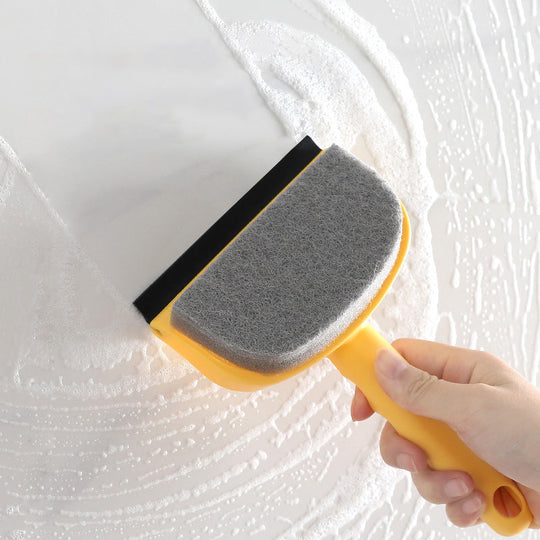 Brosse Nettoyage Multifonctionnelle Salle de Bain 2 en 1 avec Grattoir 1