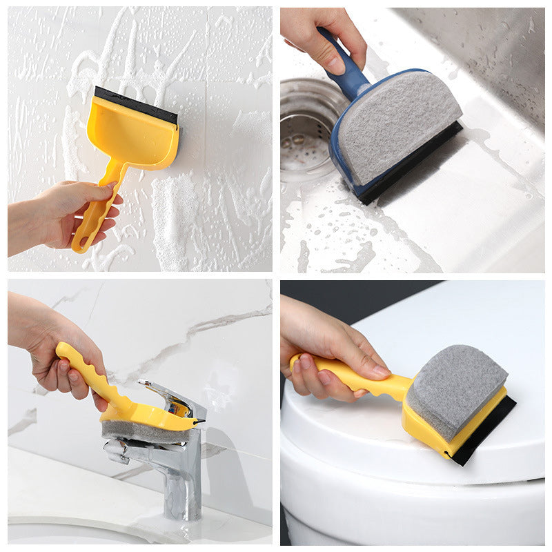 Brosse Nettoyage Multifonctionnelle Salle de Bain 2 en 1 avec Grattoir 7