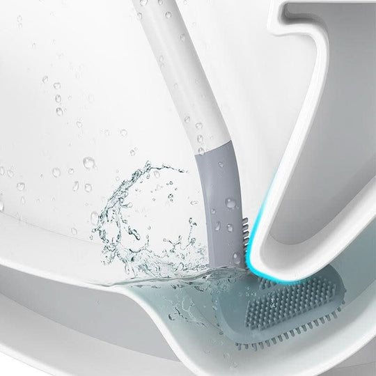 Brosse Nettoyage Salle de Bain Triangulaire avec Poignée Ergonomique 4