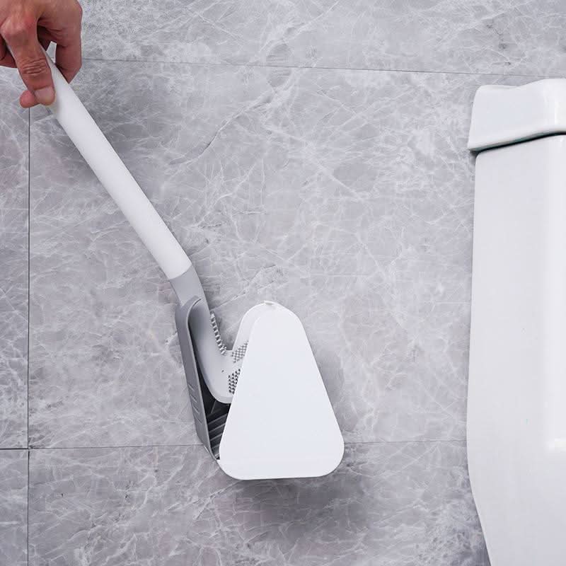 Brosse Nettoyage Salle de Bain Triangulaire avec Poignée Ergonomique 5