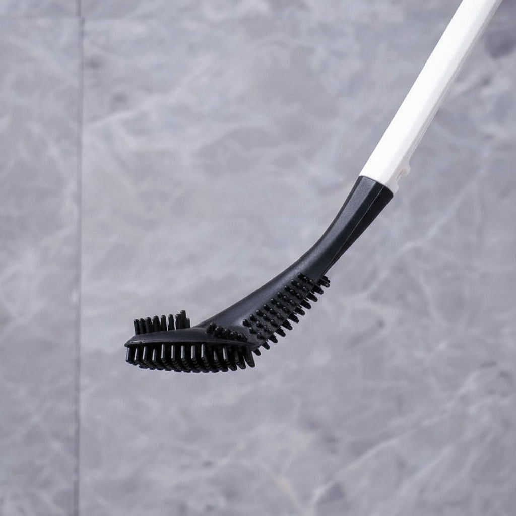 Brosse Nettoyage Salle de Bain Triangulaire avec Poignée Ergonomique 6