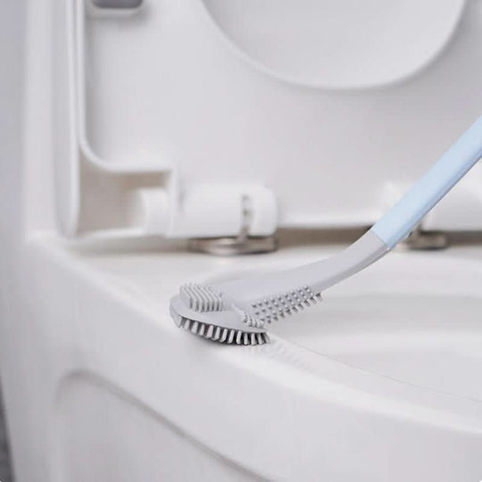 Brosse Nettoyage Salle de Bain Triangulaire avec Poignée Ergonomique 7