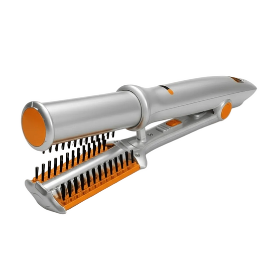 Brosse à Cheveux Rotative 2 en 1 0