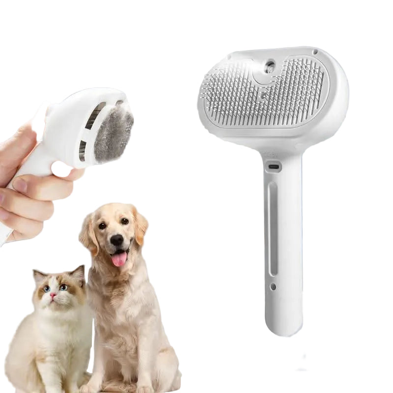 Brosse à fourrure pour animaux avec effet massant 0