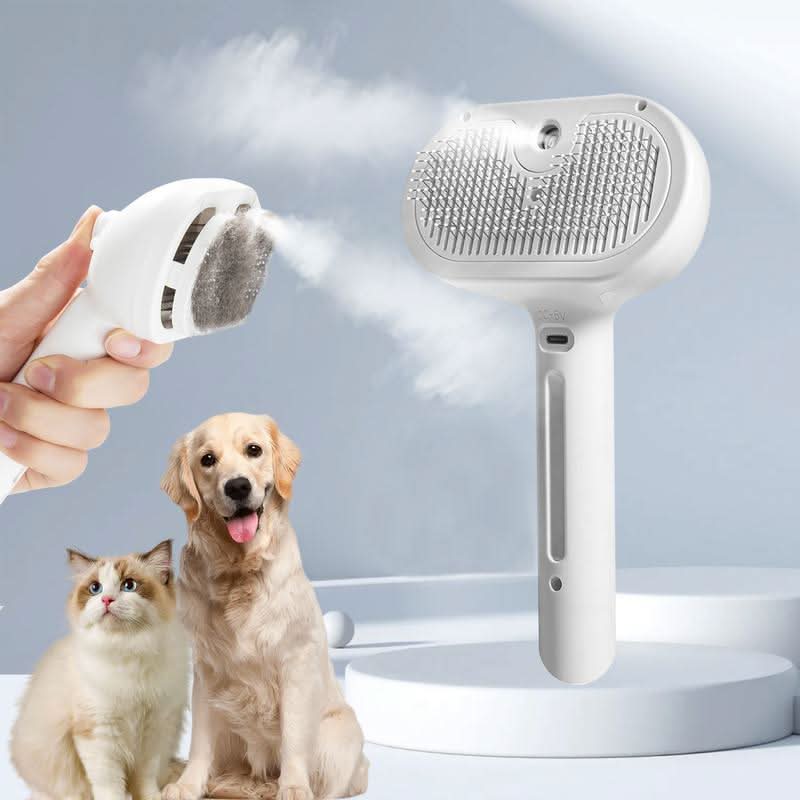 Brosse à fourrure pour animaux avec effet massant 1