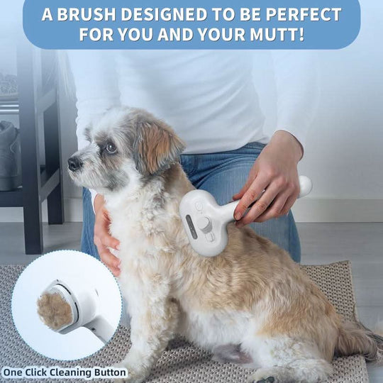Brosse à fourrure pour animaux avec effet massant 4