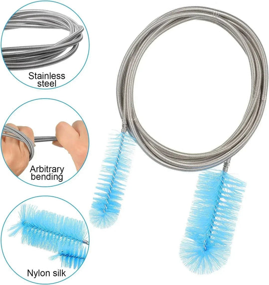 Brosse de Nettoyage Flexible pour Tuyaux d'Aquarium 1