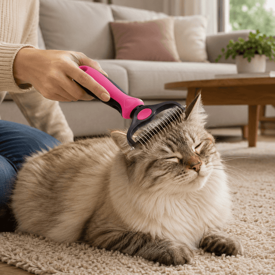 Brosse de Toilettage Ergonomique pour Animaux 1