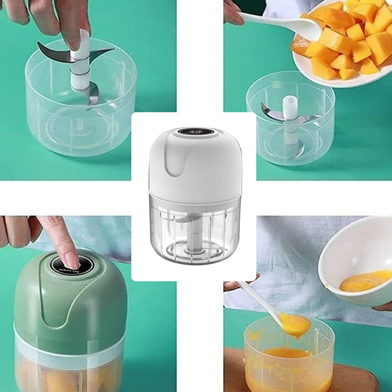 Broyeur d'Ail Électrique Multifonction Portable 8