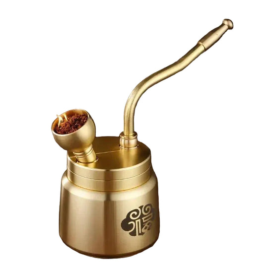 Brûleur d'Encens Compact Sculptural en Laiton 0