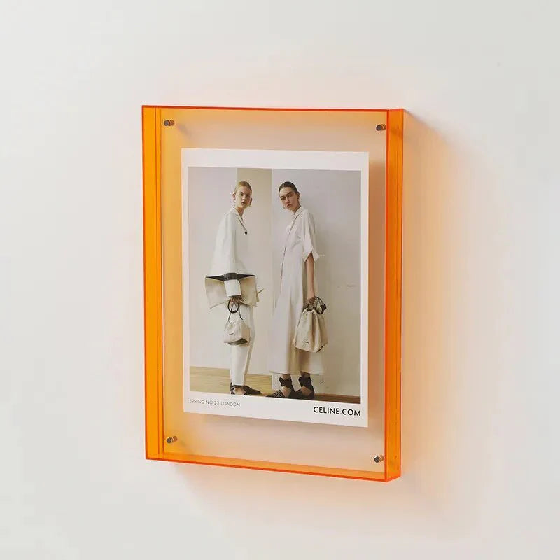 Cadre Photo Transparent PrismFrame Design Moderne 0