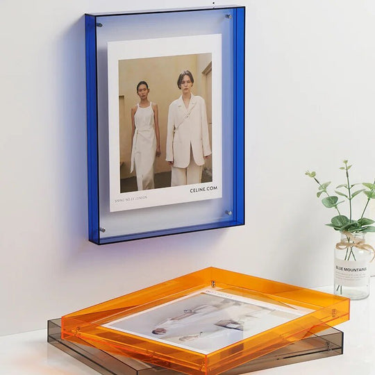Cadre Photo Transparent PrismFrame Design Moderne 1