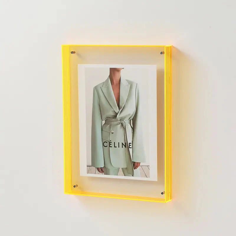 Cadre Photo Transparent PrismFrame Design Moderne 12