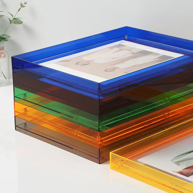 Cadre Photo Transparent PrismFrame Design Moderne 2