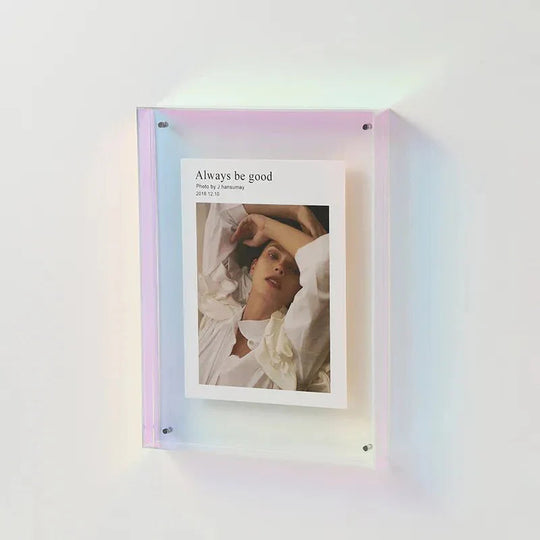 Cadre Photo Transparent PrismFrame Design Moderne 8