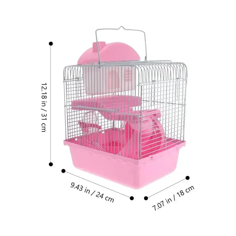 Cage à Hamster Design Créatif pour Animaux de Compagnie 1