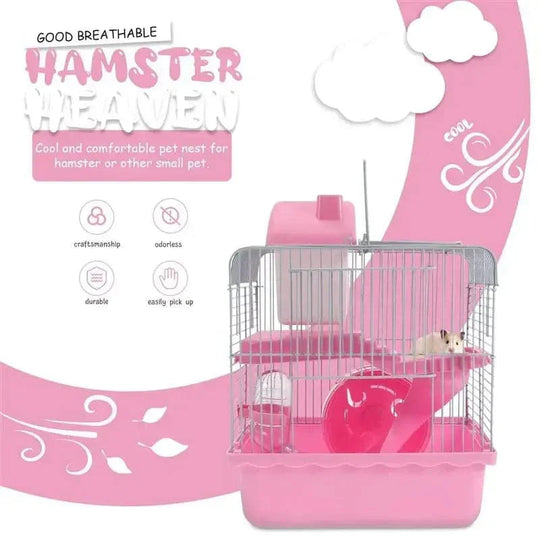 Cage à Hamster Design Créatif pour Animaux de Compagnie 2