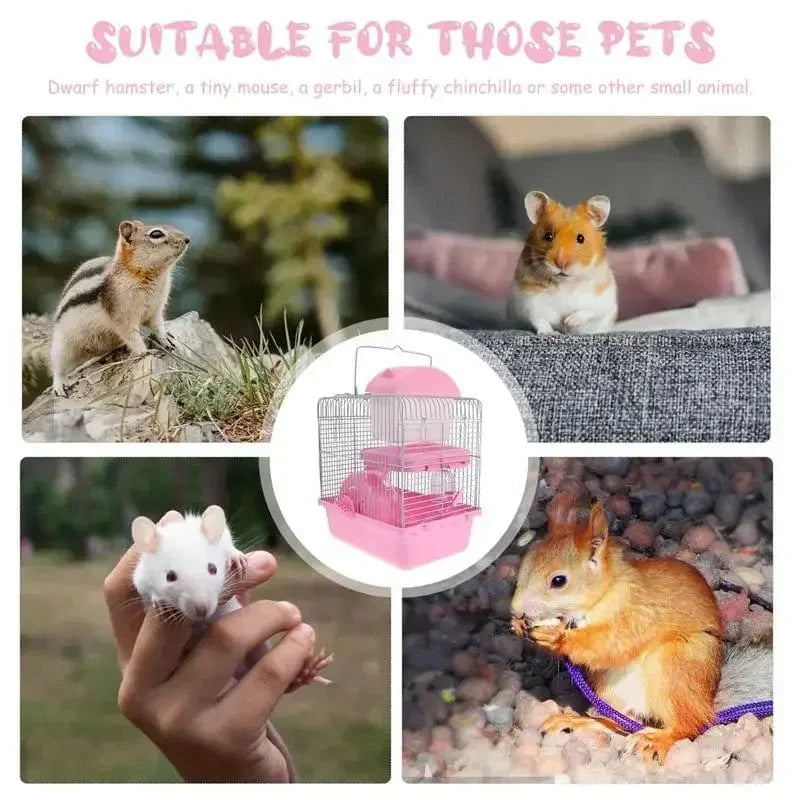Cage à Hamster Design Créatif pour Animaux de Compagnie 5