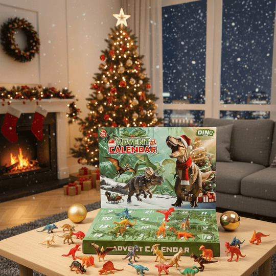 Calendrier de l'Avent Dinosaures pour Enfants 0