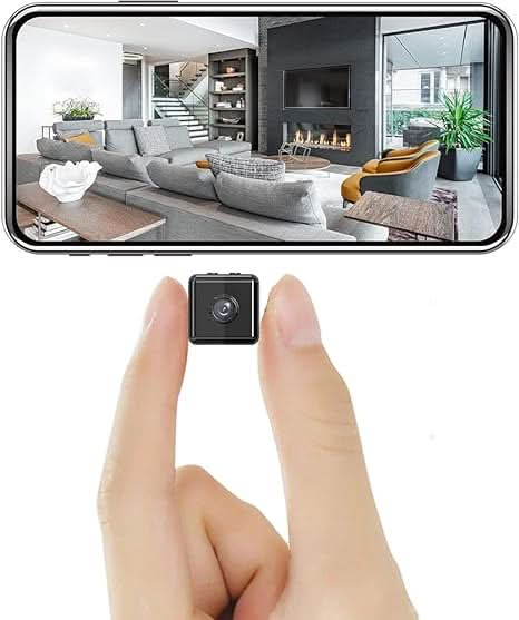 Caméra de Sécurité Miniature 1080P avec Application 0