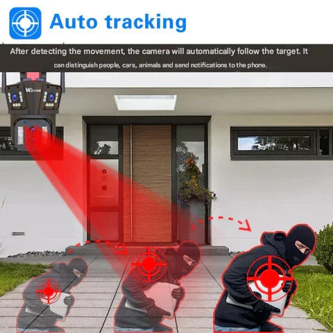 Caméra de Sécurité WiFi 10K avec Zoom Optique 20x 5