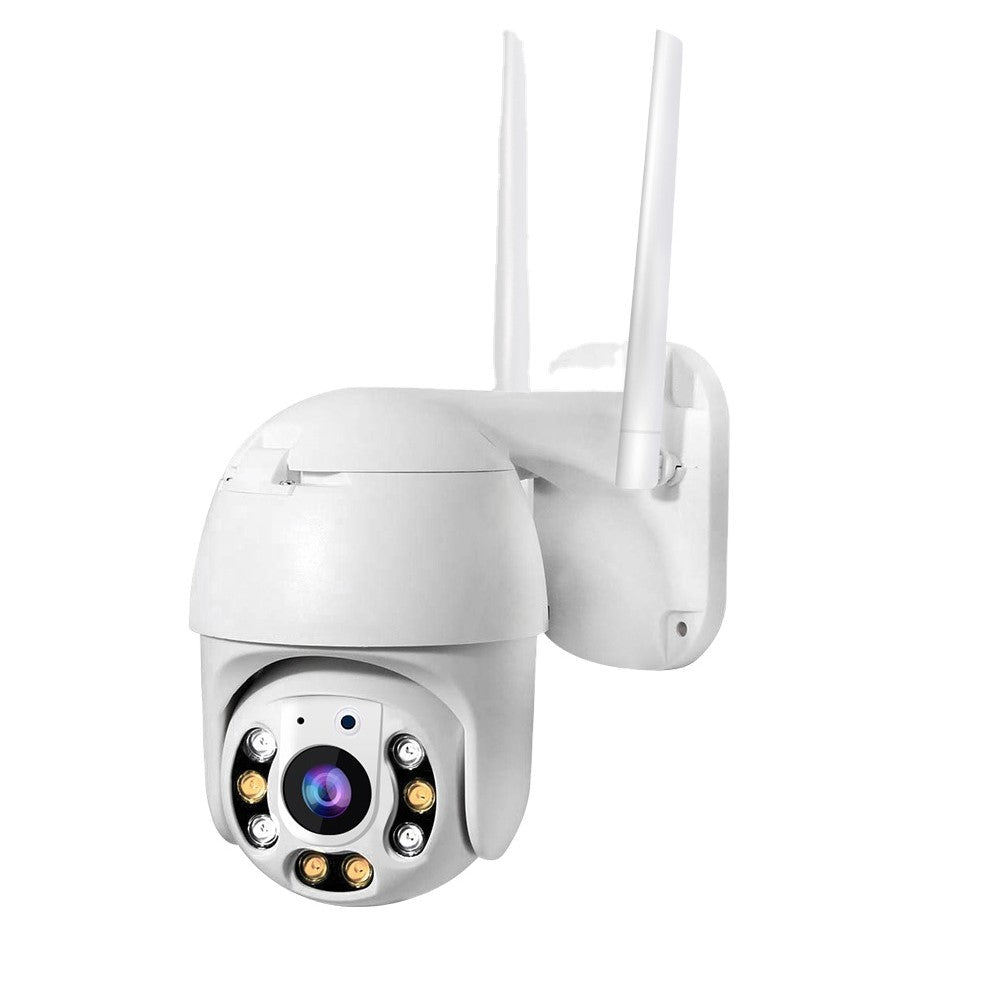 Caméra de Surveillance Extérieure WiFi 360° avec Vision Panoramique et Détection de Mouvement 0