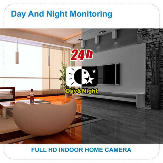 Caméra de Surveillance Sans Fil 1080P WiFi avec Vision Nocturne et Détection de Mouvement 2