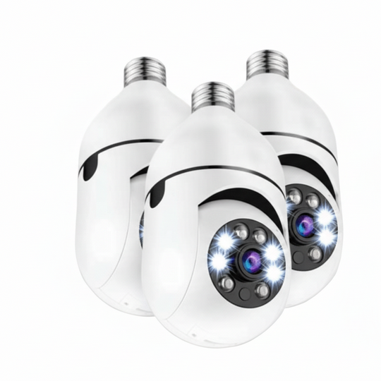 Caméra de Surveillance Sans Fil Extérieur 360° WiFi HD 8