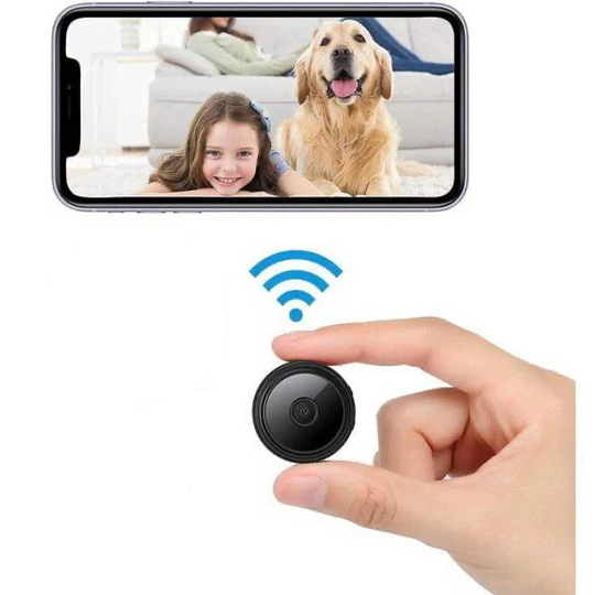 Caméra de Surveillance Sans Fil HD 1080P avec Audio en Direct pour Intérieur et Extérieur 0
