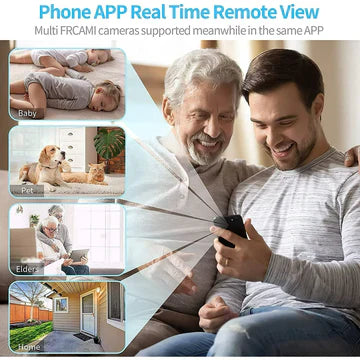 Caméra de Surveillance Sans Fil Miniature HD 1080P pour Intérieur et Extérieur 1