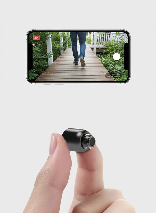 Caméra de Surveillance WiFi Miniature avec Vision Nocturne et Détection de Mouvement pour Maison 2