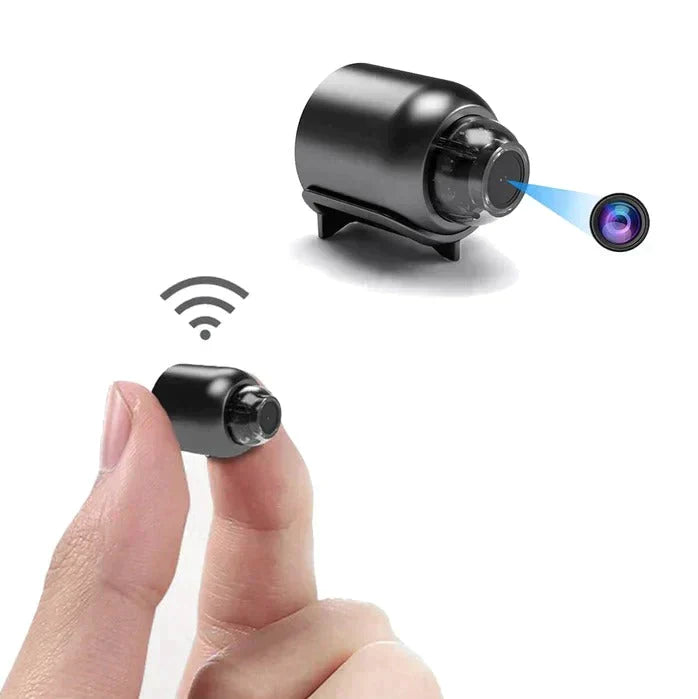 Caméra de Surveillance WiFi Miniature avec Vision Nocturne et Détection de Mouvement pour Maison 4