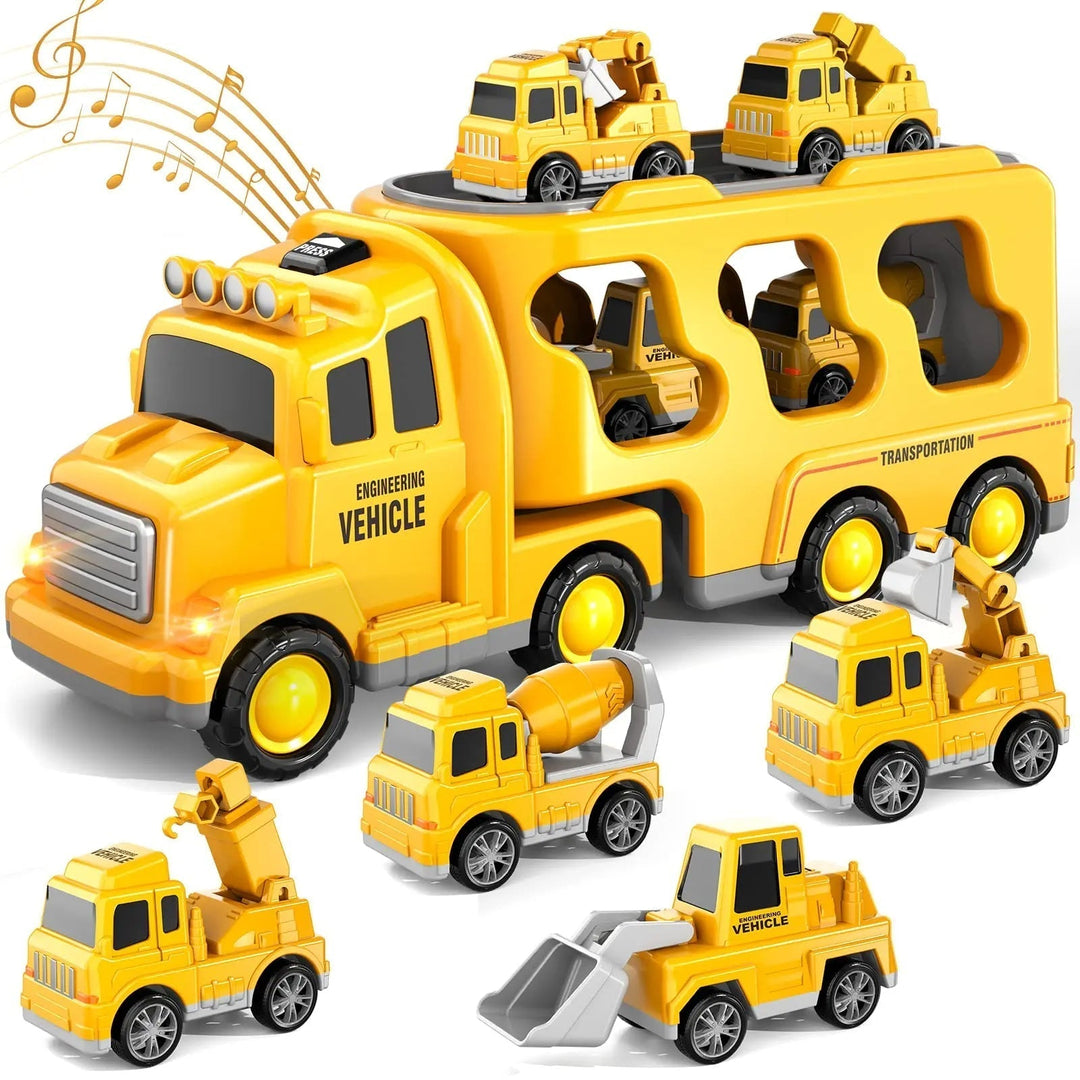 Camion Jouet Interactif avec Lumières et Musique pour Enfants 0