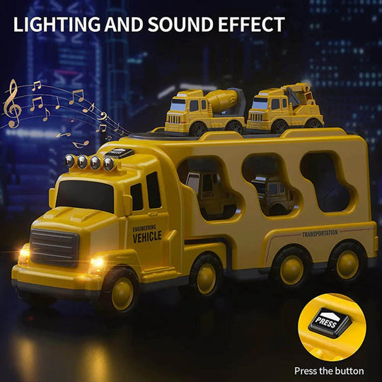 Camion Jouet Interactif avec Lumières et Musique pour Enfants 3