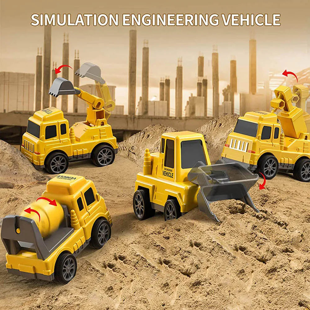 Camion Jouet Interactif avec Lumières et Musique pour Enfants 4