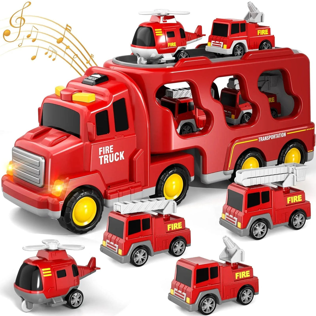 Camion Jouet Interactif avec Lumières et Musique pour Enfants 7