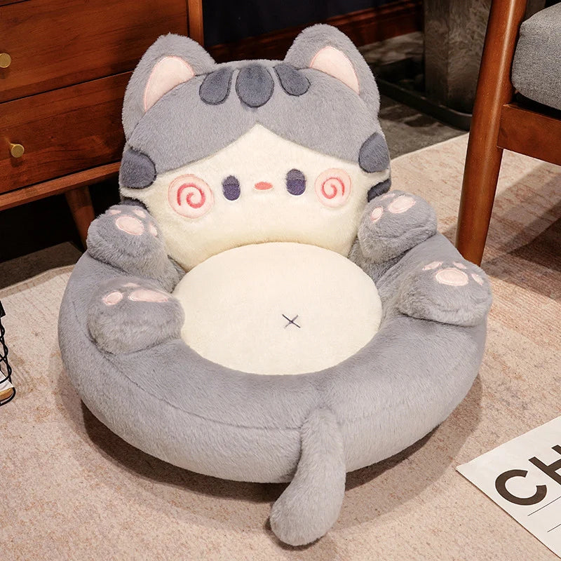 Canapé Pour Chat Design Original En Forme De Chat Avec Coussin Rembourré 7